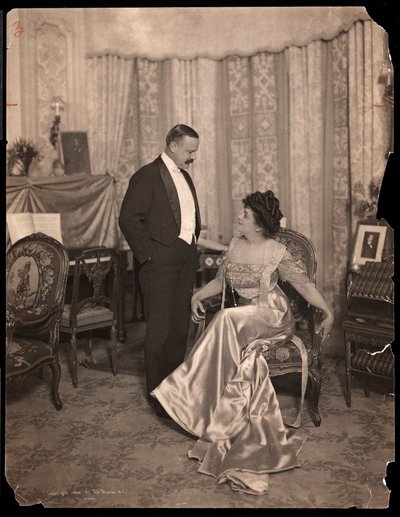 Mr. en Mrs. George Gould, 1908 door Byron Company